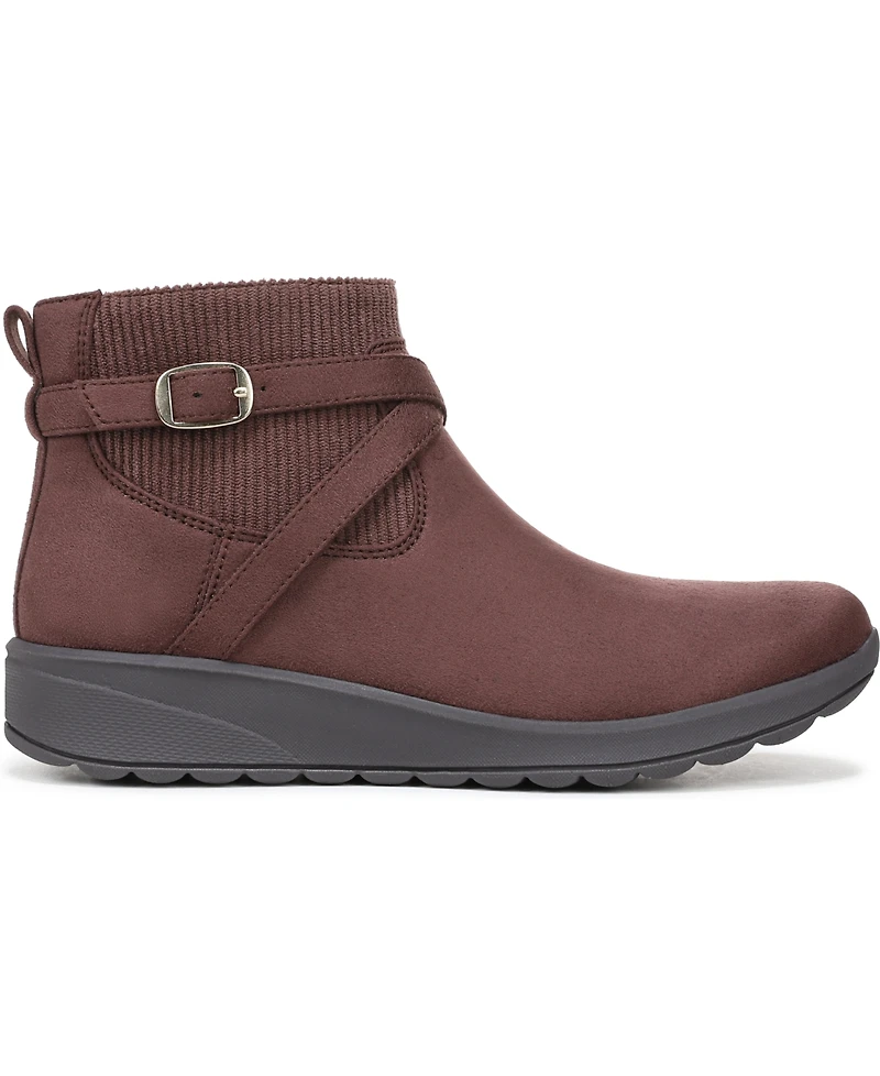 LifeStride Women's Gates Washable Zipper Short Booties