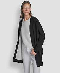 Dkny Women's Long Sleeve Open Front Cardigan