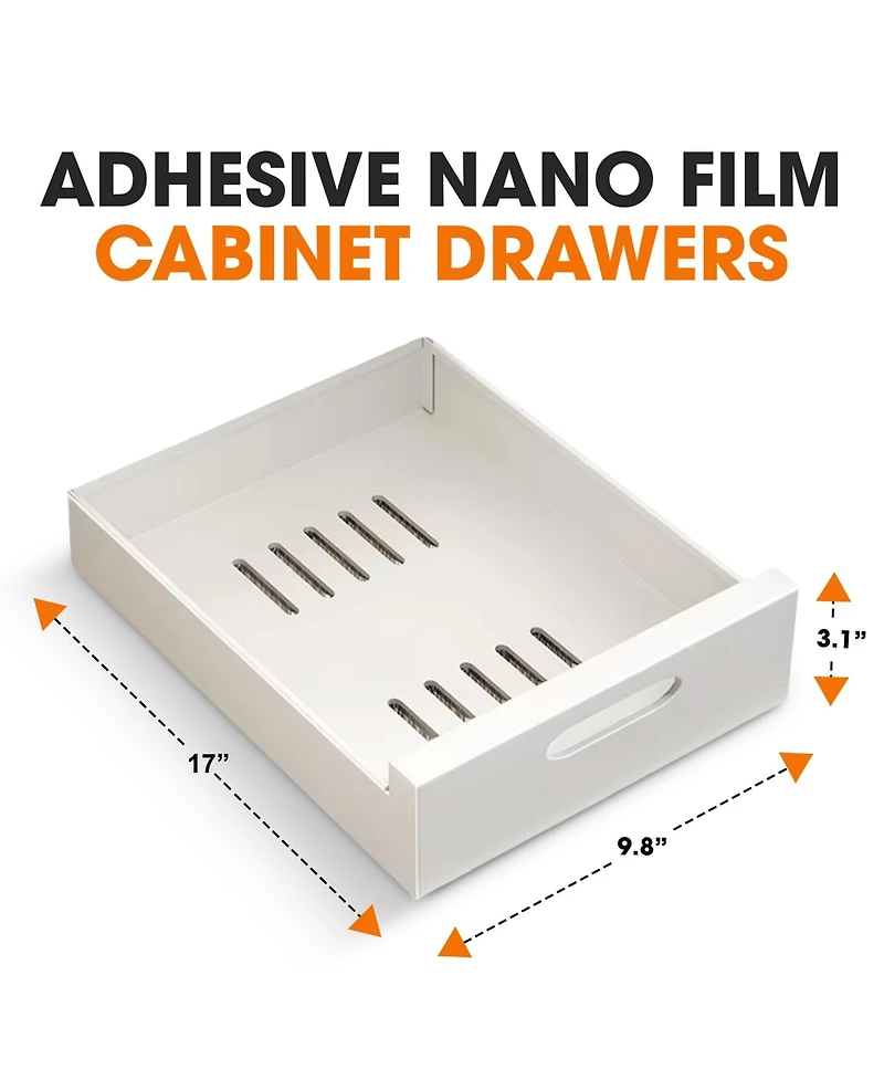 Cheer Collection Cabinet Drawer Slide Out