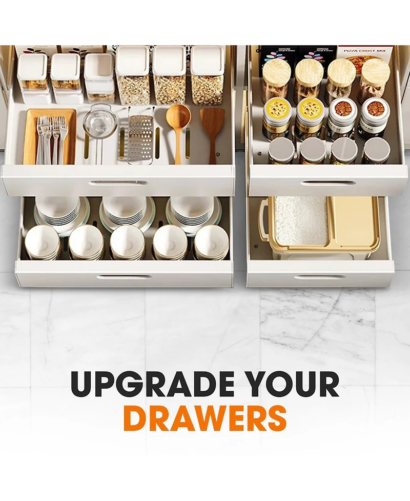 Cheer Collection Cabinet Drawer Slide Out