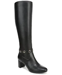Lifestride Womens Tansy Zipper Tall Boots Regular Wide Calf