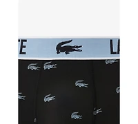 Lacoste Men's 3-Pack Microfiber Trunks