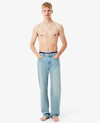 Lacoste Men's 3-Pack Regular-Fit Monogram 5" Boxer Briefs