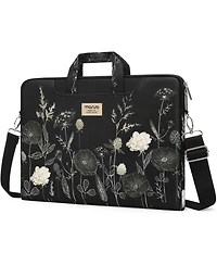 Mosiso Women's Retro Flower Laptop Bag