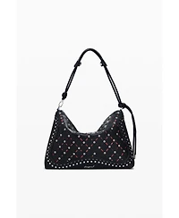 Desigual Women's Medium cut-out faux leather bag