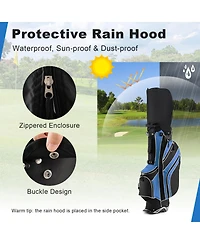 Akiudex Lightweight Golf Stand Bag with Dividers and Pockets