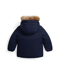 Polo Ralph Lauren Toddler and Little Boys 2-7 Faux-Fur-Trim Down Parka