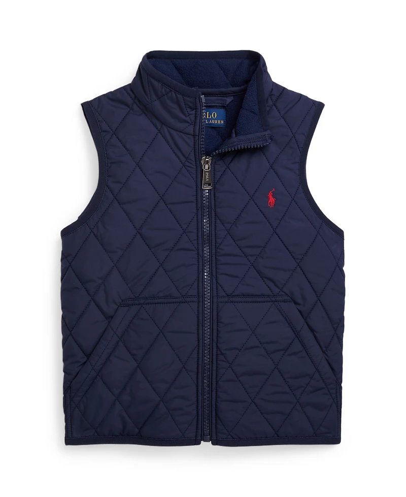 Polo Ralph Lauren Toddler and Little Boys 2-7 Fleece-Lined Quilted Vest