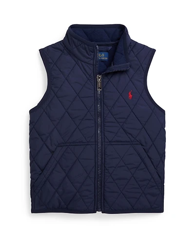 Polo Ralph Lauren Toddler and Little Boys 2-7 Fleece-Lined Quilted Vest