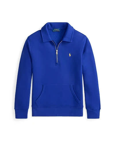 Polo Ralph Lauren Big Boys Fleece Quarter-Zip Pullover Sweatshirt