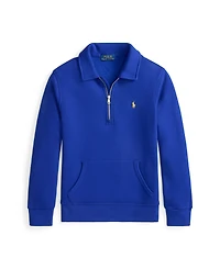 Polo Ralph Lauren Big Boys Fleece Quarter-Zip Pullover Sweatshirt
