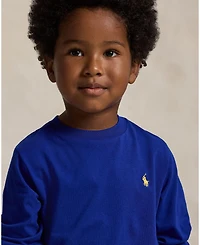 Polo Ralph Lauren Toddler and Little Boys Cotton Jersey Long Sleeve T-Shirt