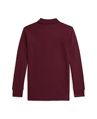 Polo Ralph Lauren Big Boys Cotton Mesh Long Sleeve Shirt