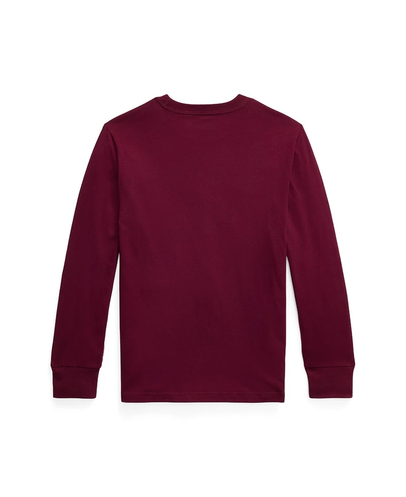 Polo Ralph Lauren Big Boys Cotton Jersey Long Sleeve T-Shirt