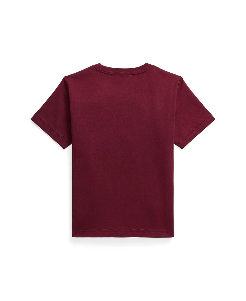 Polo Ralph Lauren Toddler and Little Boys Logo Cotton Jersey Pocket T-Shirt