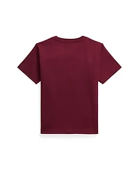 Polo Ralph Lauren Toddler and Little Boys Logo Cotton Jersey Pocket T-Shirt