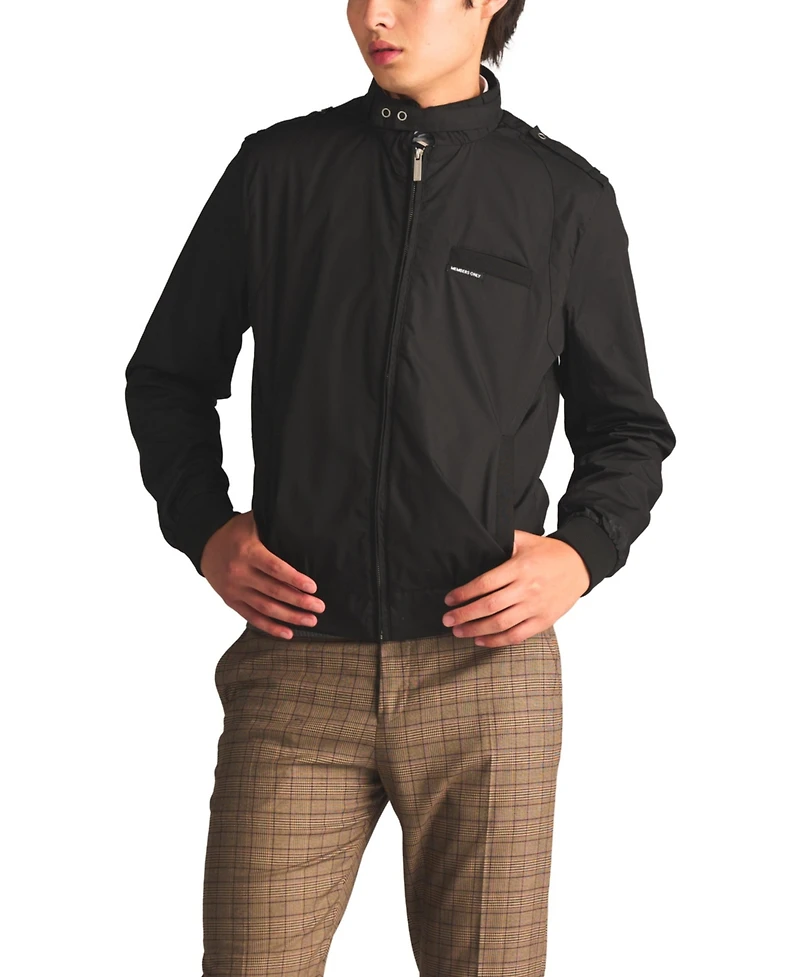 Men's Classic Iconic Racer Jacket (Slim Fit)