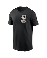 Nike Men's Black Penn State Nittany Lions Fashion 2-Hit T-Shirt
