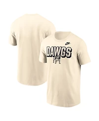 Nike Men's Natural Georgia Bulldogs Fashion Bold T-Shirt