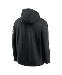 Nike Men's Black Oklahoma Sooners Fashion Club Pullover Hoodie