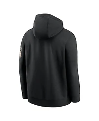 Nike Men's Black Georgia Bulldogs Fashion Club Pullover Hoodie