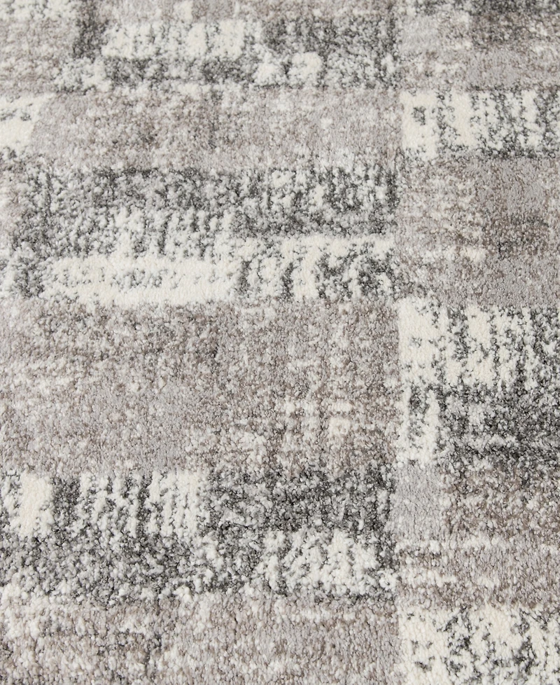 Mink Home Gemini Hemisphere 2'3"x7'7" Runner Area Rug