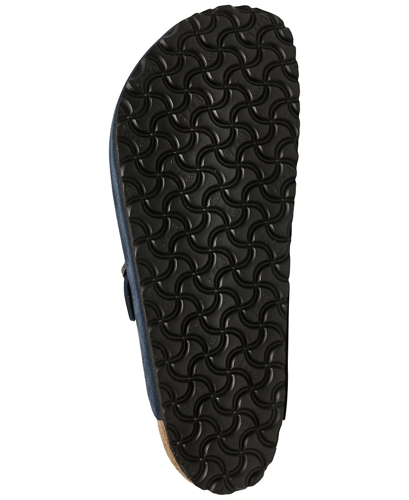 Birkenstock Men's Boston Suede Leather Birko-Flor Clogs from Finish Line