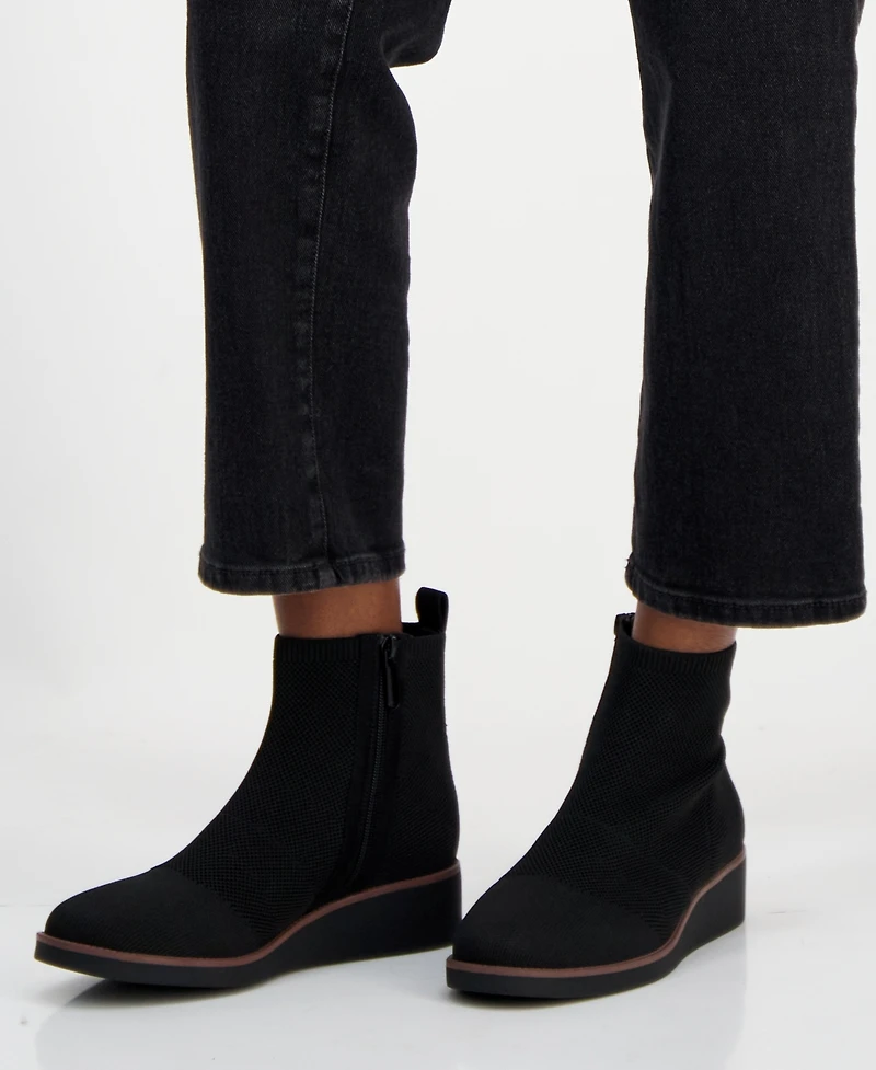 Style & Co Women's Cooper Wedge Booties, Macy's Exclusive
