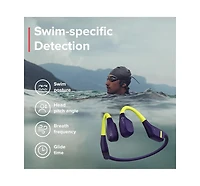 Suunto Aqua Waterproof Open-Ear Swimming Bone Conduction Bluetooth Headphones with Built in MP3 Player - Blue