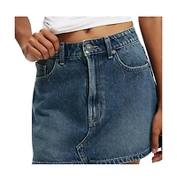 Cotton On Women's Original Denim Mini Skirt
