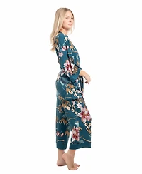 Linea Donatella Women's Knit Mihoko 3Pcs Travel and Sleep Pajama Set