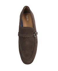 Bar Iii Men's Johnniey Suede Block Heel Loafers, Macy's Exclusive