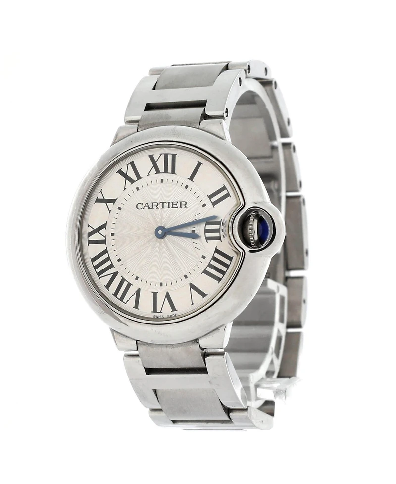 Pre-Owned Cartier Ballon Bleu de Cartier Quartz Watch in Stainless Steel 36mm
