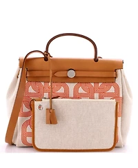 Pre-Owned Hermes 31 Herbag Zip Circuit 24 Vache Hunter and Leather