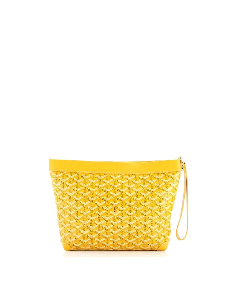 Pre-Owned Goyard Goyardine Conti Pouch Coated Canvas