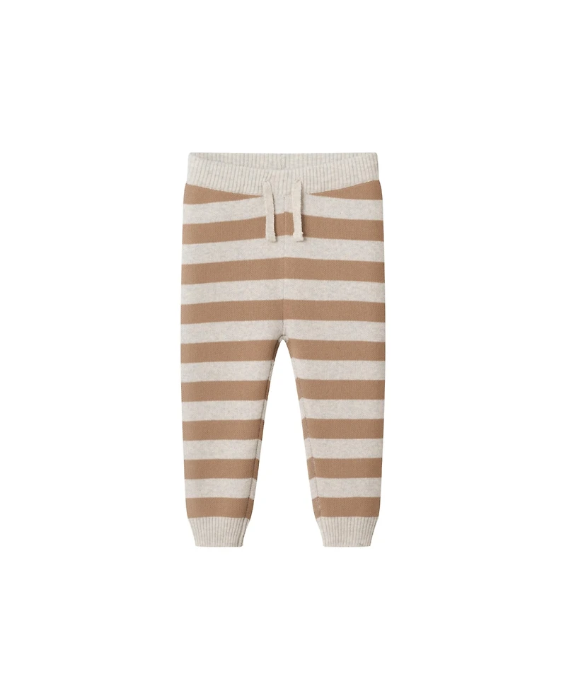 Andy & Evan Baby Striped Sweater with Truck Set