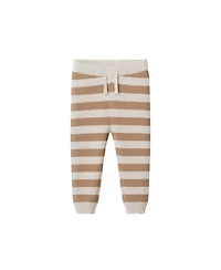 Andy & Evan Baby Striped Sweater with Truck Set