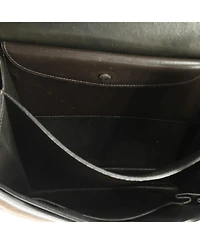Pre-Owned Hermes 20 02 Shoulder Bag Doblis Suede with Evercalf