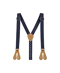 Andy & Evan Infant Boys Check Buttondown Suspenders Set