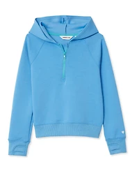 Lands' End Girls Active Quarter Zip Sweatshirt