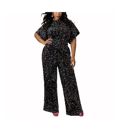 Smak Parlour Plus Size Wide Leg Jumpsuit