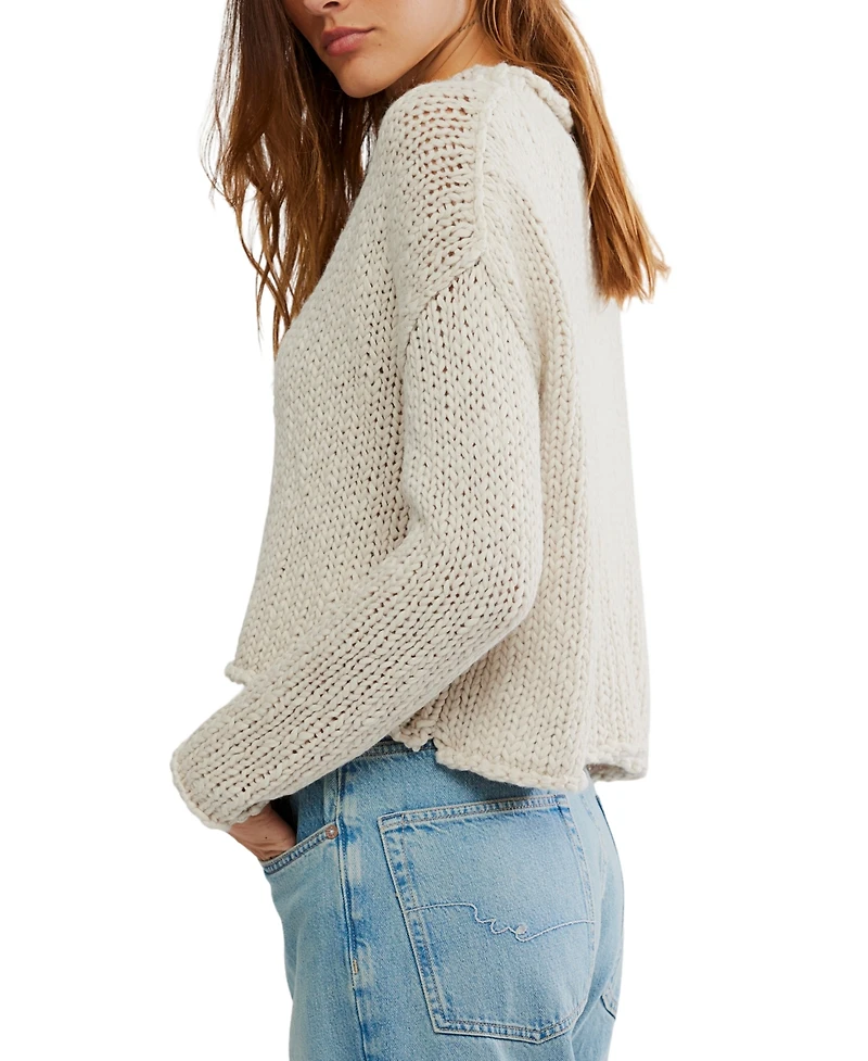 Free People Women's Opal Crewneck Sweater