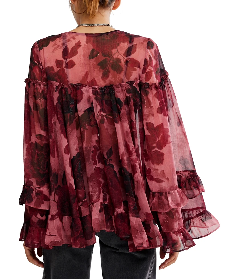 Free People Women's Day Dreaming V-Neck Blouse