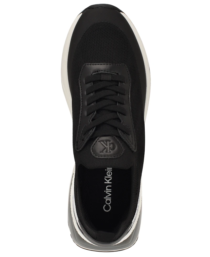 Calvin Klein Women's Geneo Lightweight Knit Sneakers