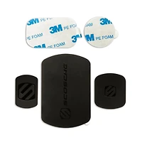 Scosche MagicMount Replacement Magicplate Kit-Black