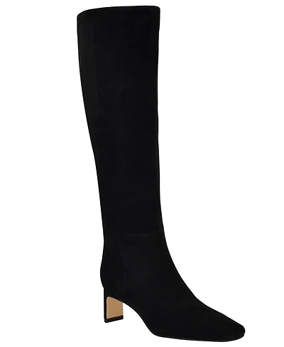 Calvin Klein Women's Caterine Tall Square Toe Boots