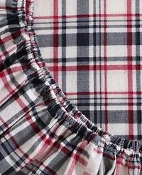 Tommy Hilfiger Printed Flannel -Pc. Sheet Set