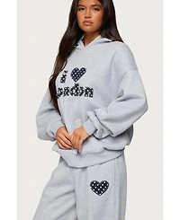 Edikted Women's I Heart London Hoodie