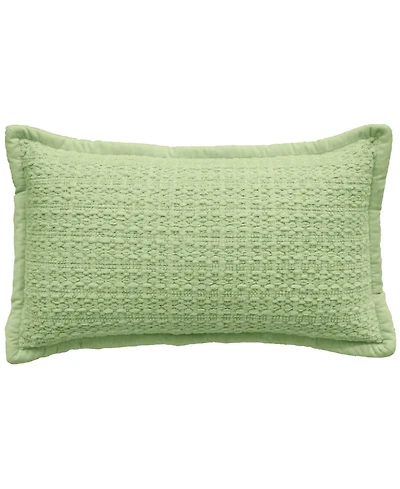 Vibhsa Honeycomb Handwoven Decorative Pillow, 14" x 24"