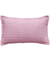 Vibhsa Honeycomb Handwoven Decorative Pillow, 14" x 24"